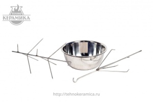 Набор универсальный d = 180 мм (тарелка, курница, елочка) для тандыра АХМАТ ТЕХНОКЕРАМИКА