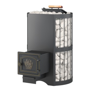 Печь-каменка СКИФ СТАНДАРТ  дверца ДТ-3 (14 - 30 м.куб) с закрытой каменкой 2022