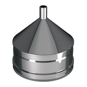 Крышка для тройника d = 150 мм с конденсатоотводом  ВУЛКАН