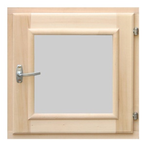 Оконный блок ЛИПА 300 х 300 мм стекло САТИН