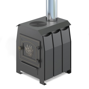 Печь отопительная ВЕЗУВИЙ КОМФОРТ  70 дверца ДТ-3