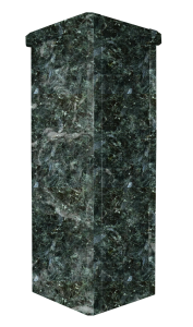 Облицовка на трубу ПРЕЗИДЕНТ 180х790 для печей ГРОМ 80 СЕРПЕНТИНИТ (3 яруса)