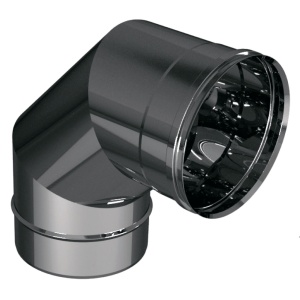 Колено 90 градусов d = 115 мм  ВУЛКАН  (0,8 ММ)