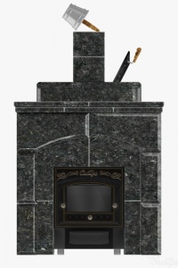 Портал Сибирь/пироксенит дверца (700 х 700 мм)