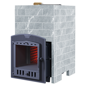 Облицовка ПРЯМАЯ  830/40 ТАЛЬКОХЛОРИТ КИРПИЧ для печей ГЕФЕСТ 18М/П под теплообменник СЛЕВА