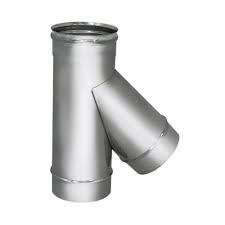 Тройник 45 градусов d = 115 мм ВУЛКАН  (0,8 ММ)