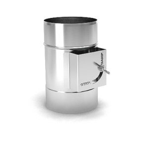 Шибер ТМФ  d-120  1 мм СУПЕР для печей Студент Инженер Гимназист Золушка Огонь- батарея Лайт