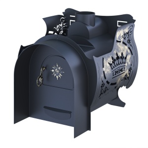 Печь-каменка ЛЮБАНЯ КОМФОРТ ДЕКОР (14 - 20 м.куб)