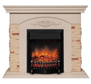 Портал Neapolis STD/EUG белый дуб (WТ-F612) для электроочага стандартного/Eugene *