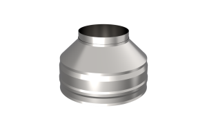 Оголовок d = 150/220 мм без зонта (Н+О)  (GS)