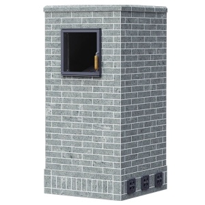 Облицовка для печей ГРОМ 80П2  РУССКИЙ ПАР/ПРЕМИУМ  КИРПИЧ ТАЛЬКОМАГНЕЗИТ (1860/80)