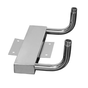 Теплообменник пристенный для печей GFS ЗК 25 / 30  (476 мм) 50 х 100 х 2