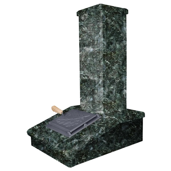 Облицовка на трубу для печей ГРОЗА 24  ПРЕЗИДЕНТ СЕРПЕНТИНИТ (115*790)  (3 яруса) под шибер