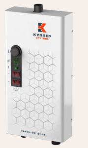 Котел электрический ТЕПЛОДАР СПУТНИК (2.0) - 15 кВт БЕЛЫЙ (G 1-1/2