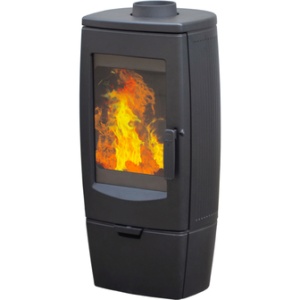 Печь-камин PLAMEN GALA чугунная черная Хорватия