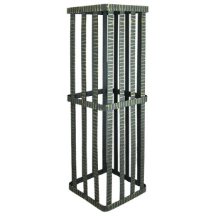 Сетка для камней ГЕФЕСТ - УРАГАН 40/45 (300 х 300 х  750 мм)