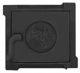 Дверца топочная ДТУ-3А КЕЛЬТЫ уплотненная крашеная RLK 519  (ПР: 250 х 210 мм) ЛИТКОМ