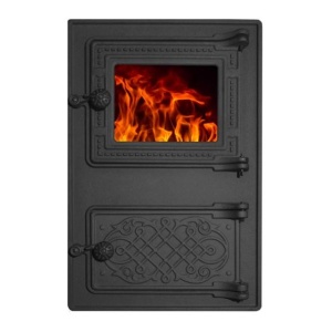 Портал ПДТ-3С ВАРВАРА со стеклом крашеный RLK 9217 (ПР: 250 х 425 мм) ЛИТКОМ