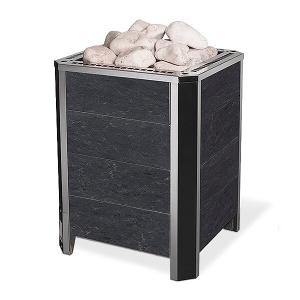 Электрокаменка ПРЕМЬЕРА М - 15 кВт СЕРПЕНТИНИТ БАРХАТ (12 - 18 м.куб.) 380В напольная без пульта