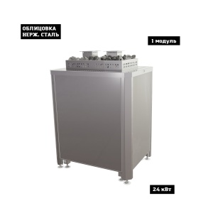 Электрокаменка ПРЕМЬЕРА ПРОФИ - 24 кВт (20 - 30 м.куб.) 380В напольная без пульта