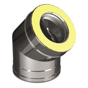 Сэндвич-колено 45 гр. d = 130/230 мм (Н+Н) ВУЛКАН