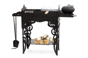 Мангал СИБИРЬ ВИНТАЖ разборный