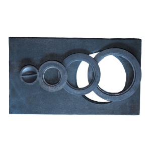 Плита П1-2 с одной конфоркой (ПР: 710 х 410 х 25 мм) 27,0 кг РУССКАЯ ПЕЧЬ