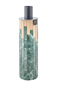 Дымоход - экономайзер со встроенным шибером в ламелях ЗМЕЕВИК + ОКАМ. ДЕР НАБ d = 115 мм L = 1000 мм