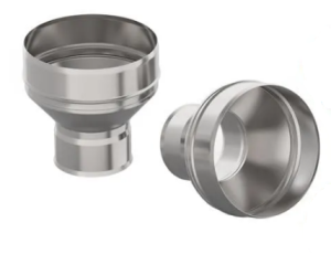 Переходник диаметра d = 200 - 150 мм (0,8 ММ)  (20)  (GS)