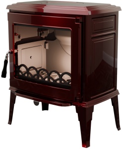 Печь-камин MATIS эмалированный чугунная d = 150 мм (10 кВт)