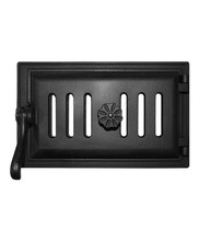 Дверца чугунная поддувальная FIREWAY B104 (посадочный размер 140 х 250 мм)