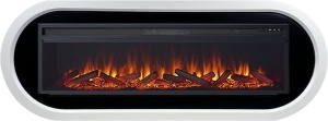 Портал Ellipse 60 белый с черным для электроочага Vision 60 LED (RoyalFlame)
