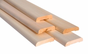 НАЛИЧНИК-ПОЛУПОЛОК ЛИПА, Сорт А 70 х 15 х 2200 мм